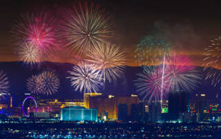 Fireworks In Vegas